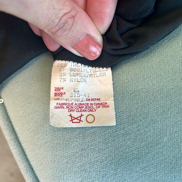 JSC Black Crochet Long Dress Size 6 -Like New - Picture 12 of 12